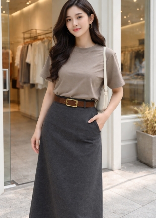 Áo Thun Nữ Ngắn Tay Trơn Lym (Mã: D888) 