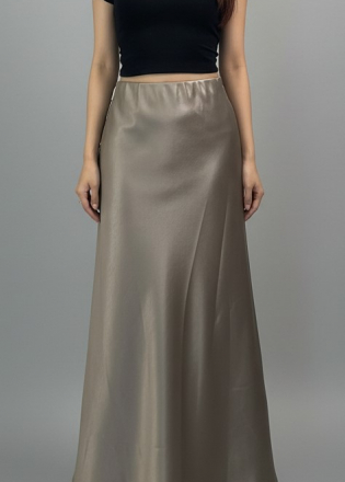 Chân Váy Lụa Dài (Mã: B762)