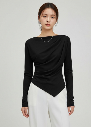 Áo Tay Dài Vạt Xéo (Mã: S3568) 