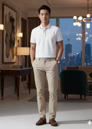 Áo polo  - 100% cotton