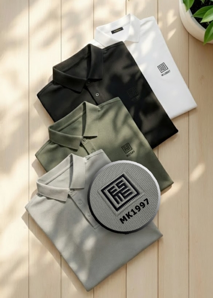 Áo Thun Nam Lạnh Polo Nhãn Ngực Bảng Vuông Lym (Mã: T925) - 100% Cotton 