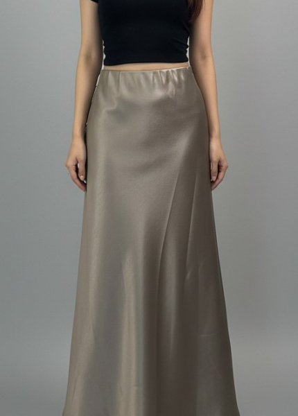 Chân Váy Lụa Dài (Mã: B762)