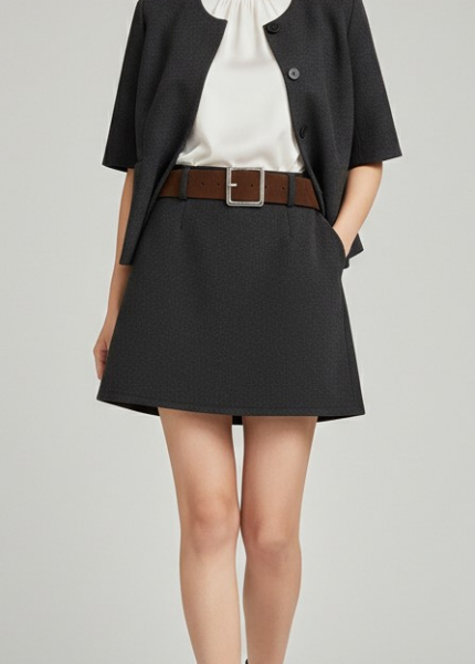 Chân Váy Dạ Ngắn (Mã: 9605) 