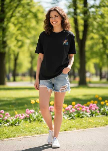 áo thun nam cổ tròn (034) - 100% Cotton