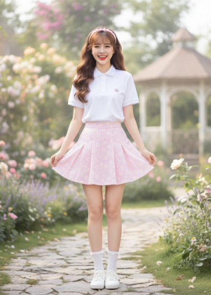 Áo polo nữ (60680)   - 100% cotton